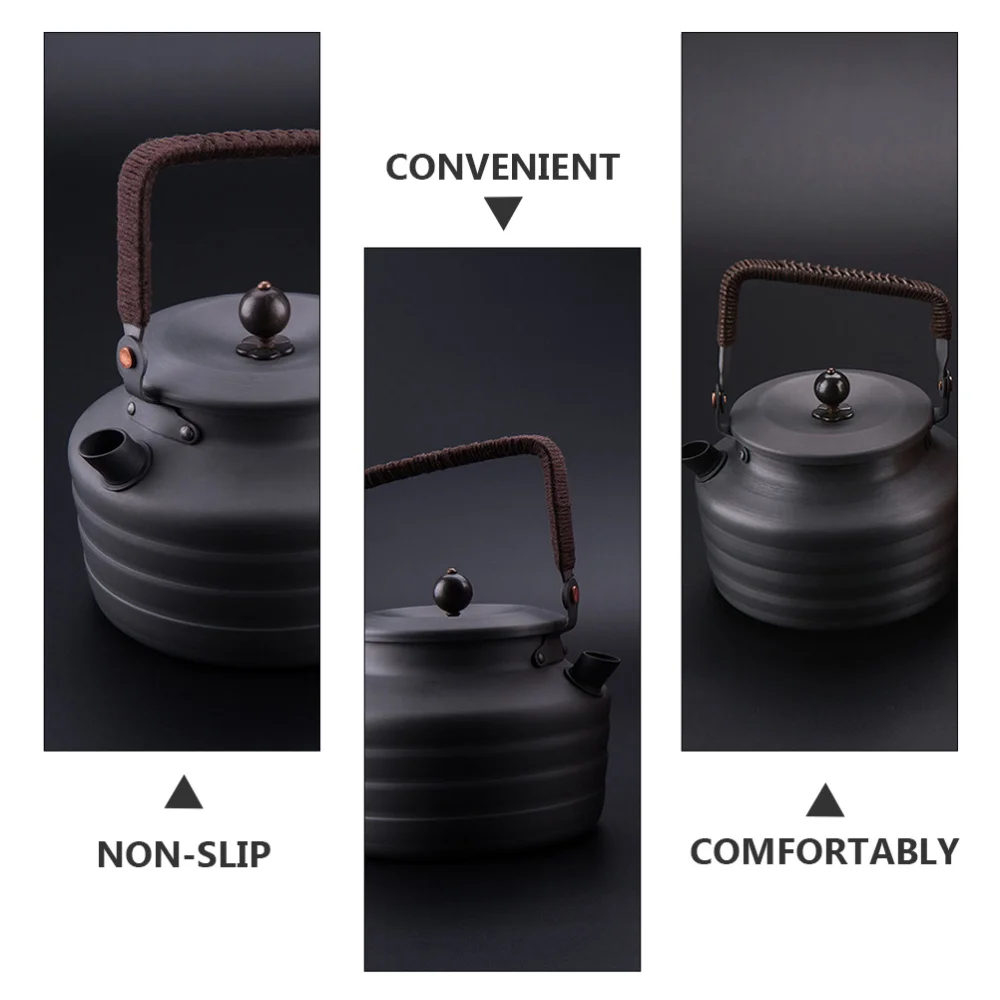 

1Pc Portable Water Kettle Lightweight Water Container Outdoor Camping Kettle