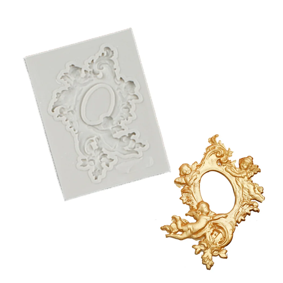 

Silicone Fondant Mold DIY European Lace Resin Kitchen Accessories Sugarcraft Pastry Cake Decorating