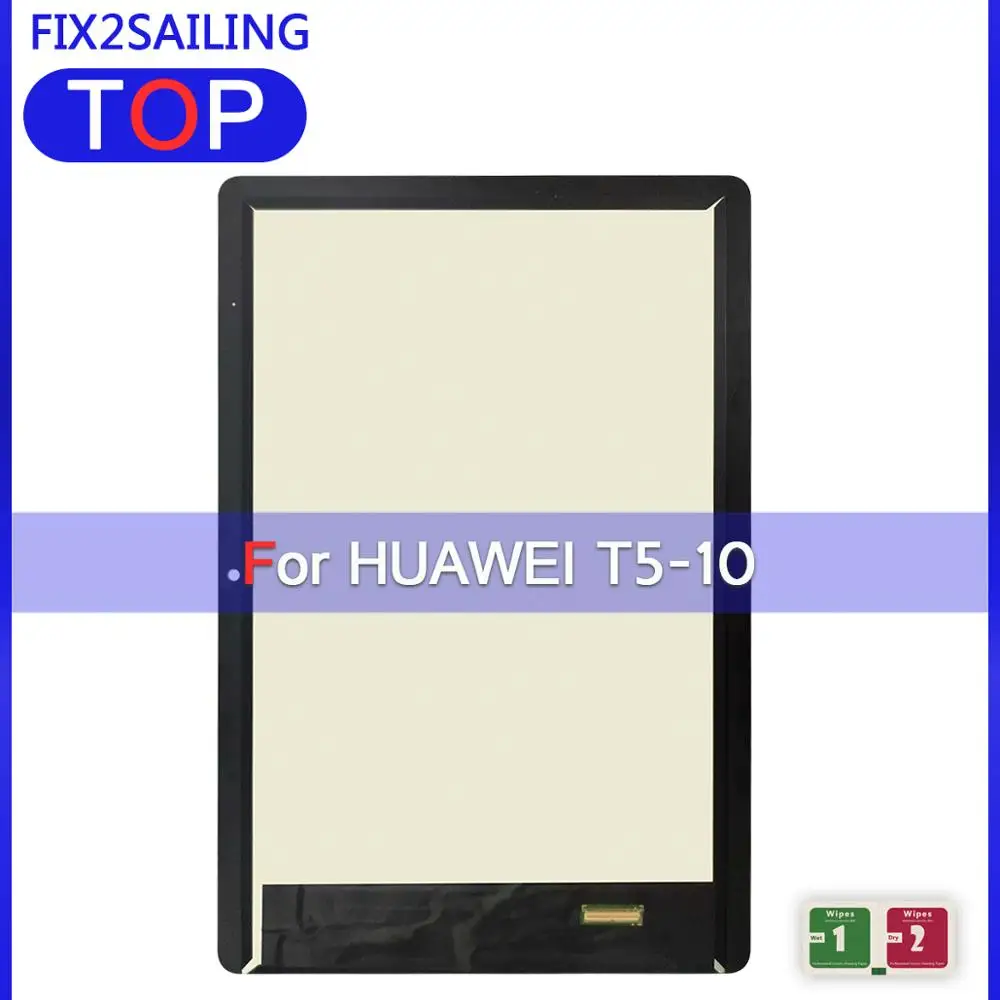ЖК-дисплей для Huawei MediaPad T5 10 дюймов планшетов сенсорный экран с цифровым
