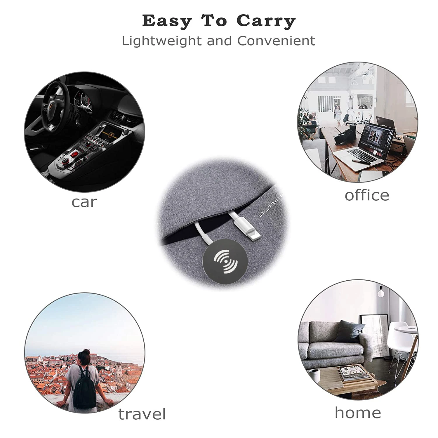 portable qi smart usb watch charger cable magnetic wireless charging dock for apple watch series 7 6 5 4 3 2 se applewatch cord free global shipping