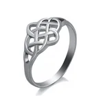 Модные украшения простой классический кельтский узор женское кольцо обручальное кольцо