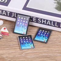 112 dollhouse miniature tablet simulation mini computer model doll house decoration furniture toys for dollhouse accessories