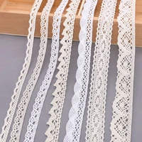 510yards white cotton embroidered lace trim ribbons fabric diy handmade craft clothes sewing accessories supplies