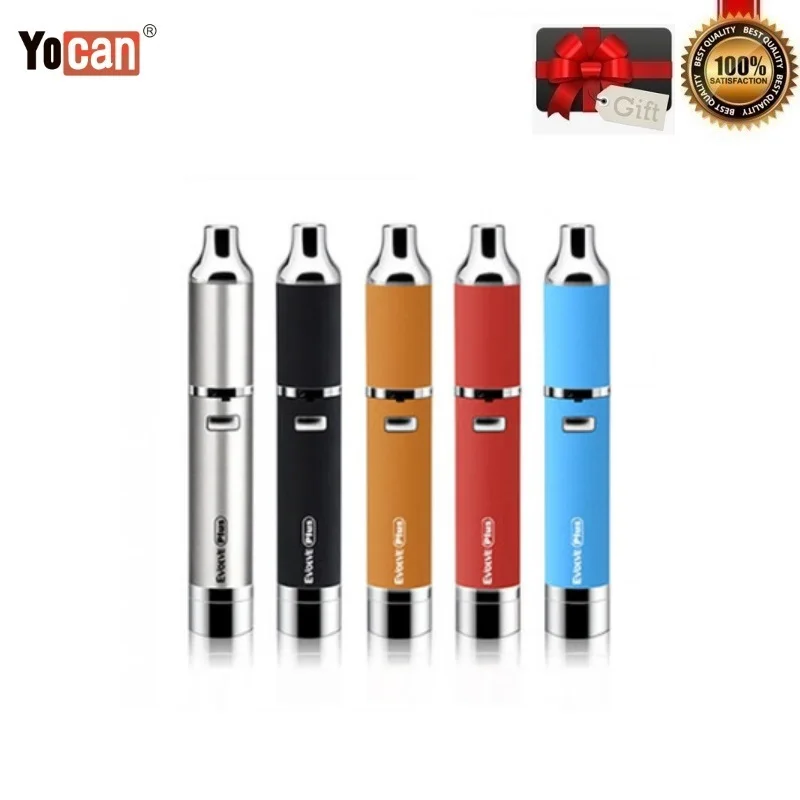 Оригинальный Yocan Evolve Plus восковый парогенератор электронная сигарета комплект 1100