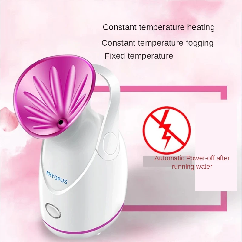 

Facial Steamer Nano Ion Humidifier Moisturizing Cleansing Pores Removing Blackheads Hot Mist Sprayer Moisturizing Spa Skin Care