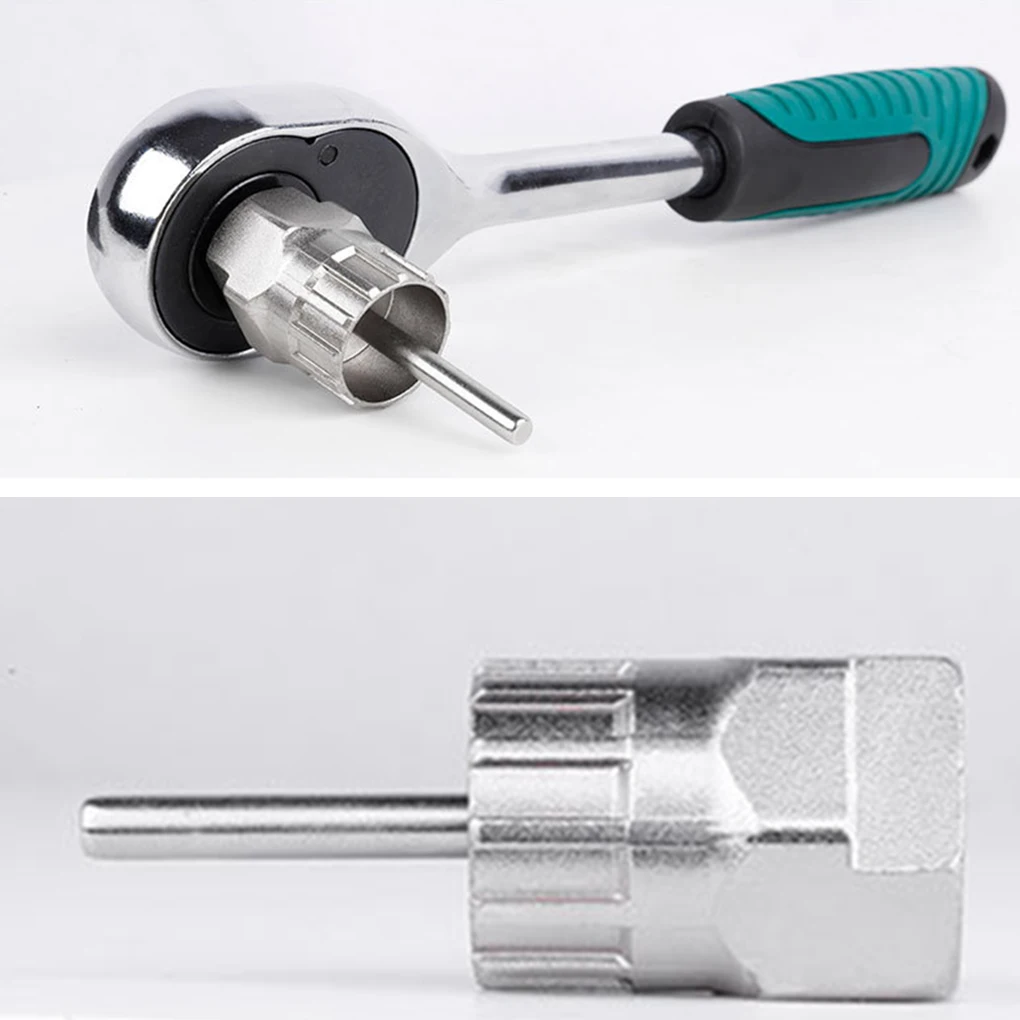 

Road Bike Bicycle Flywheel Freewheel Cassette Remover Cycling Mountain Bike MTB Socket Wrench Repair Tool