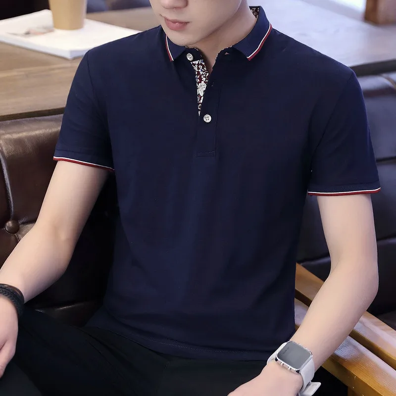 

10192-Men's short sleeve t-shirt round neck new summer clothes half sleeve