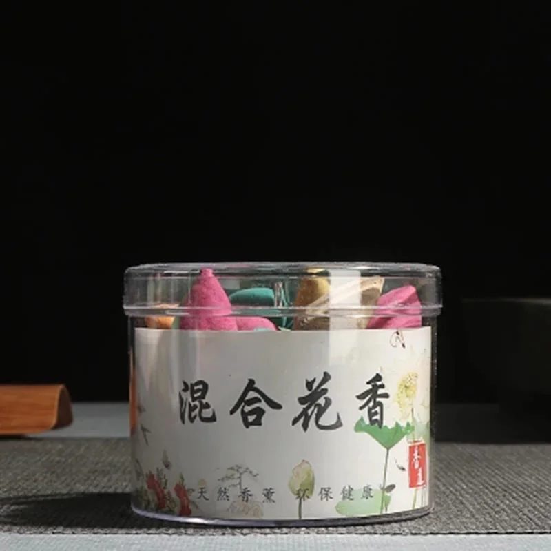 40 Pieces Smoke Incense Cones Reflux Tower Backflow Sandalwood Natural Incenses Burner | Дом и сад