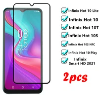 PCS For Infinix Hot 10S NFC Glass For Infinix Hot 10S NFC Phone Film Full Screen Protector For Infinix Hot Lite 10S NFC