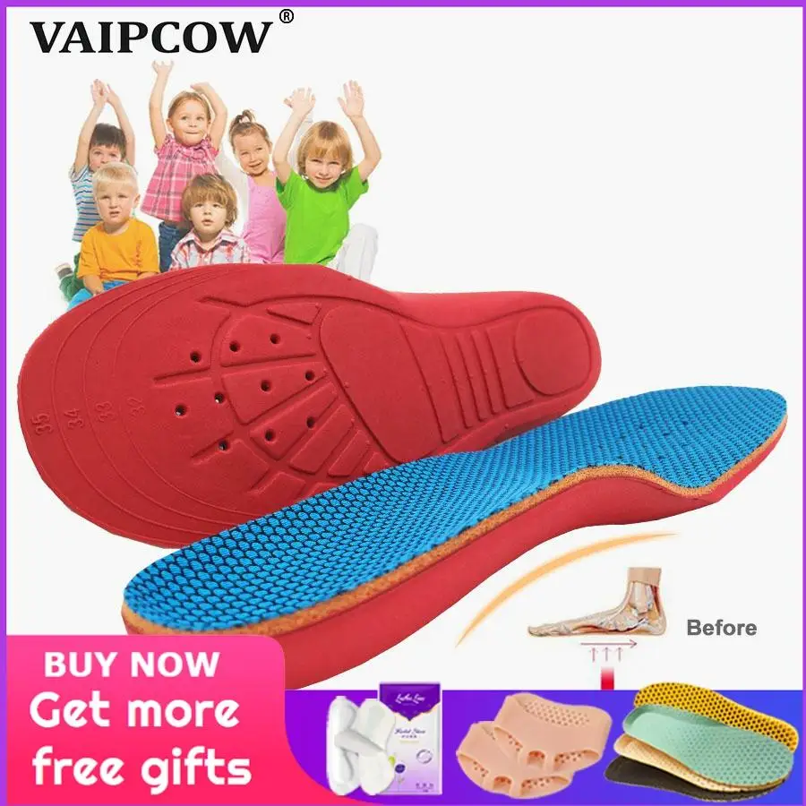 Детские ортопедические стельки Детская обувь на плоской подошве Ортопедические