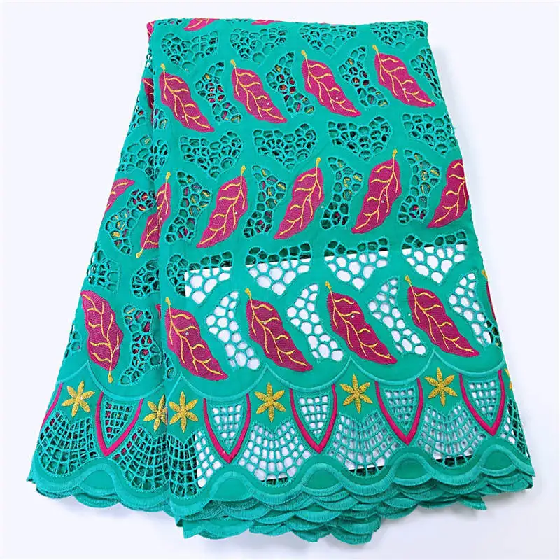 

Nigerian Lace Fabrics 2020 High Quality Lace African Lace Fabric Cotton Lace Guipure Cord Lace Fabric For Party Sewing!12LN11255