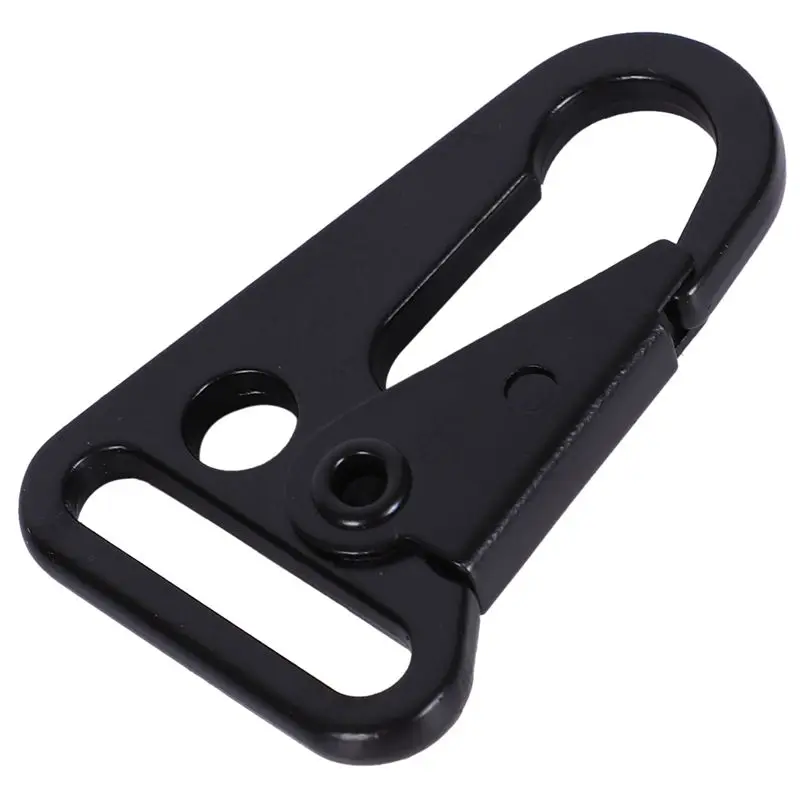 Outdoor Nylon Belt Hanging Clip Carabiner Hook Loop Key Holder