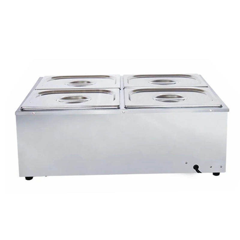 220 В Коммерческая подогреватель пищи электрическая столешница для горячего супа