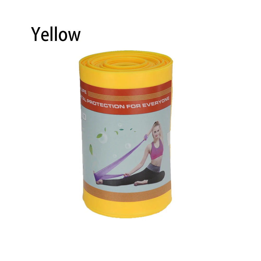 Эластичная резиновая лента для занятий йогой эластичная спортом тренировок |