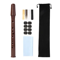 8 hole mini pocket saxophone abs with alto mouthpiece ligature reeds pads finger charts cleaning cloth carrying bag