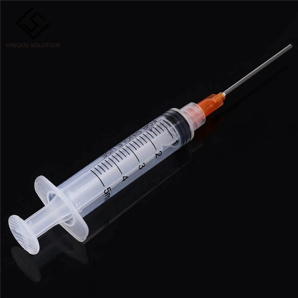 5 шт мл шприц обжимной герметичный тупой химический Наконечник иглы для жидкого