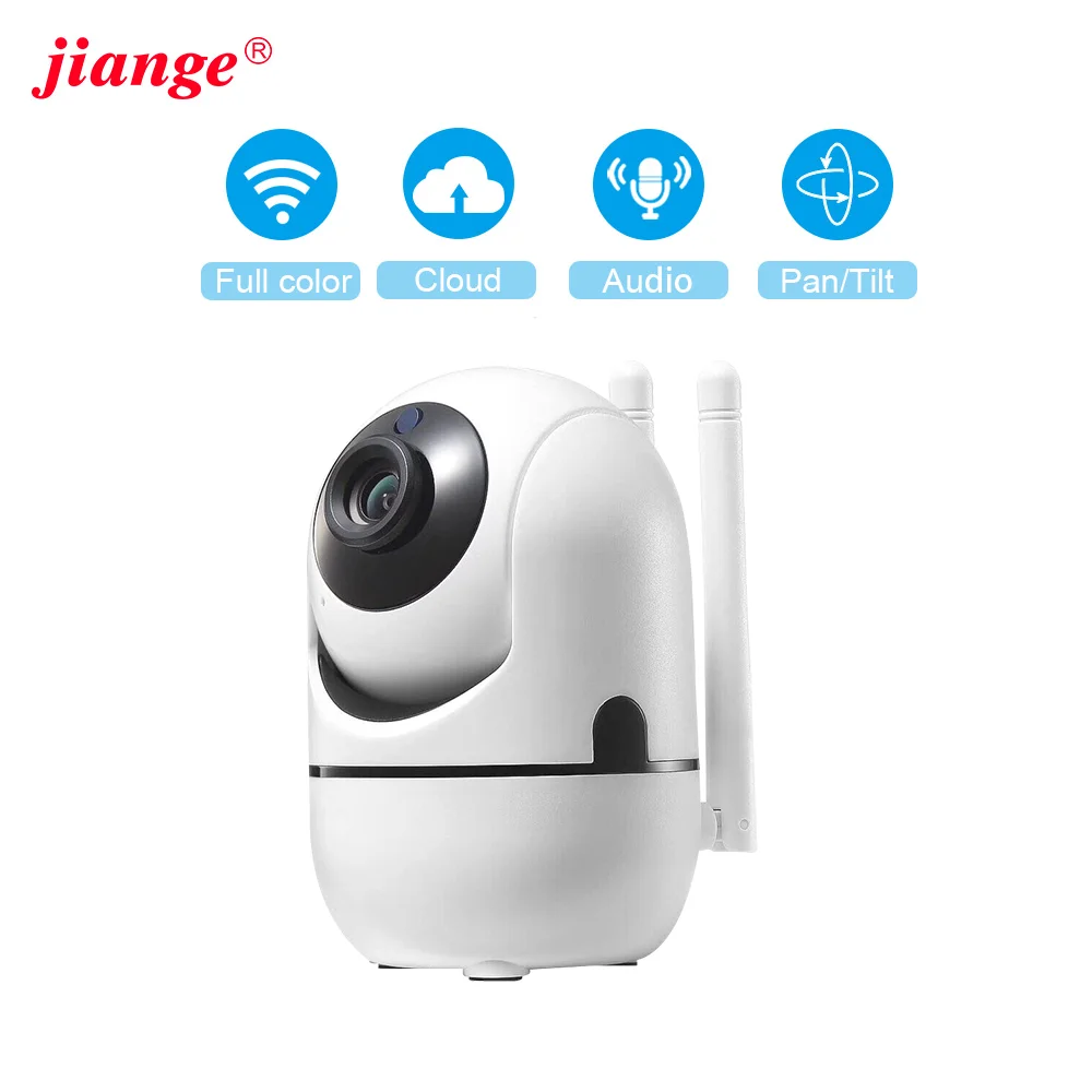 Камера видеонаблюдения jiange cloud с автоматическим отслеживанием Wi Fi 1080P