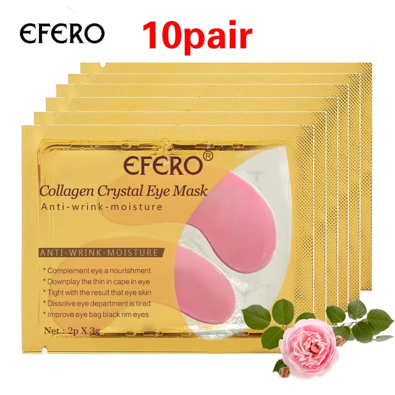 10pair style 22 10 пар, 24 к Золотая сыворотка, коллагеновая маска для глаз, маска для лица, против старения, против морщин, удаляет темные круги, мешки для глаз, гель, коллагеновая повязка на глаза - Цвет: 10pair style 22