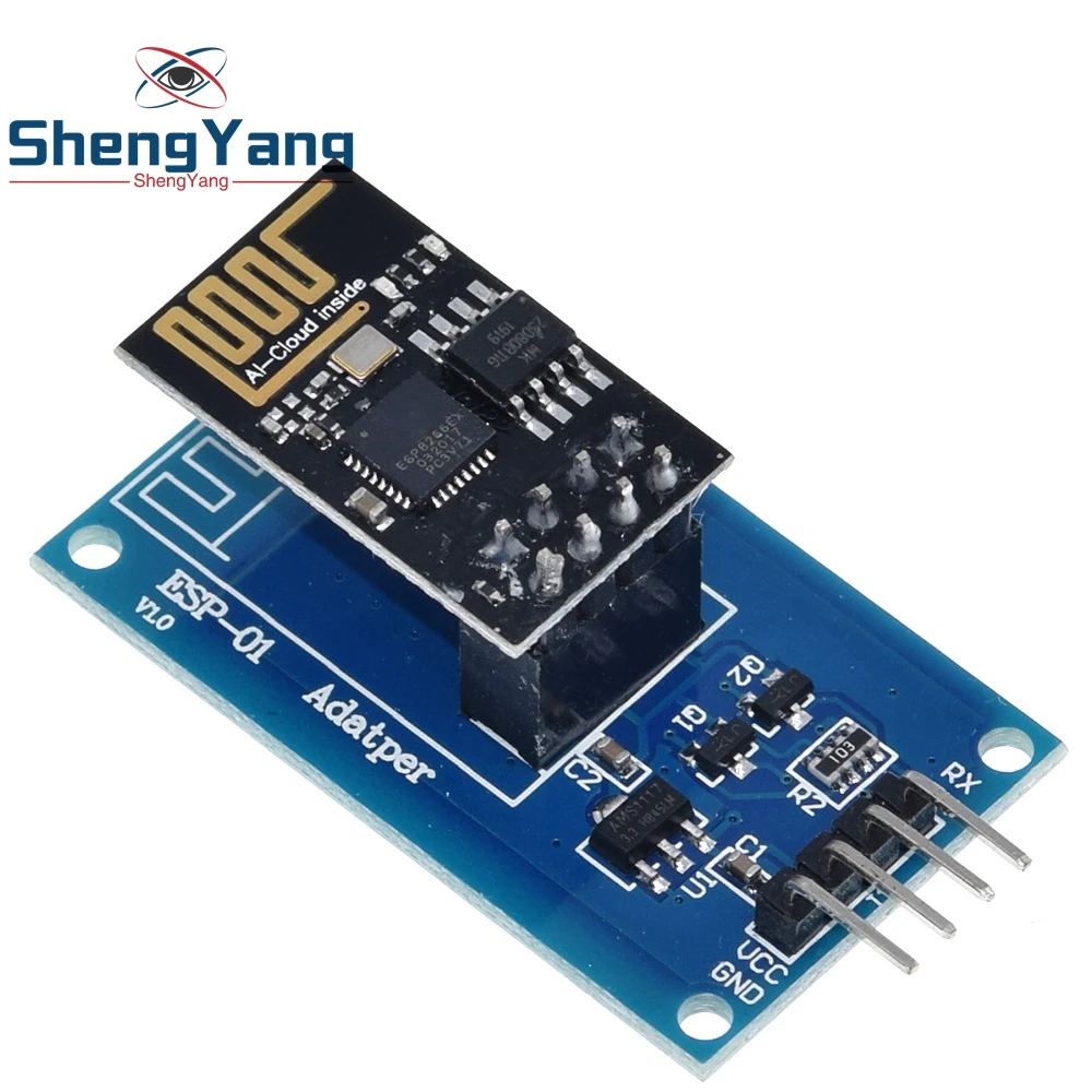 Завеса ESP8266 ESP 01 серийныйl wi fi Беспроводной модуль адаптера 3 V 5V Esp01 коммутационная