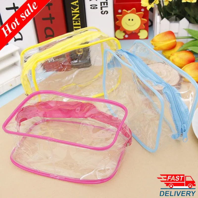 Косметичка для путешествий косметичка туалетный на молнии сумка из прозрачного