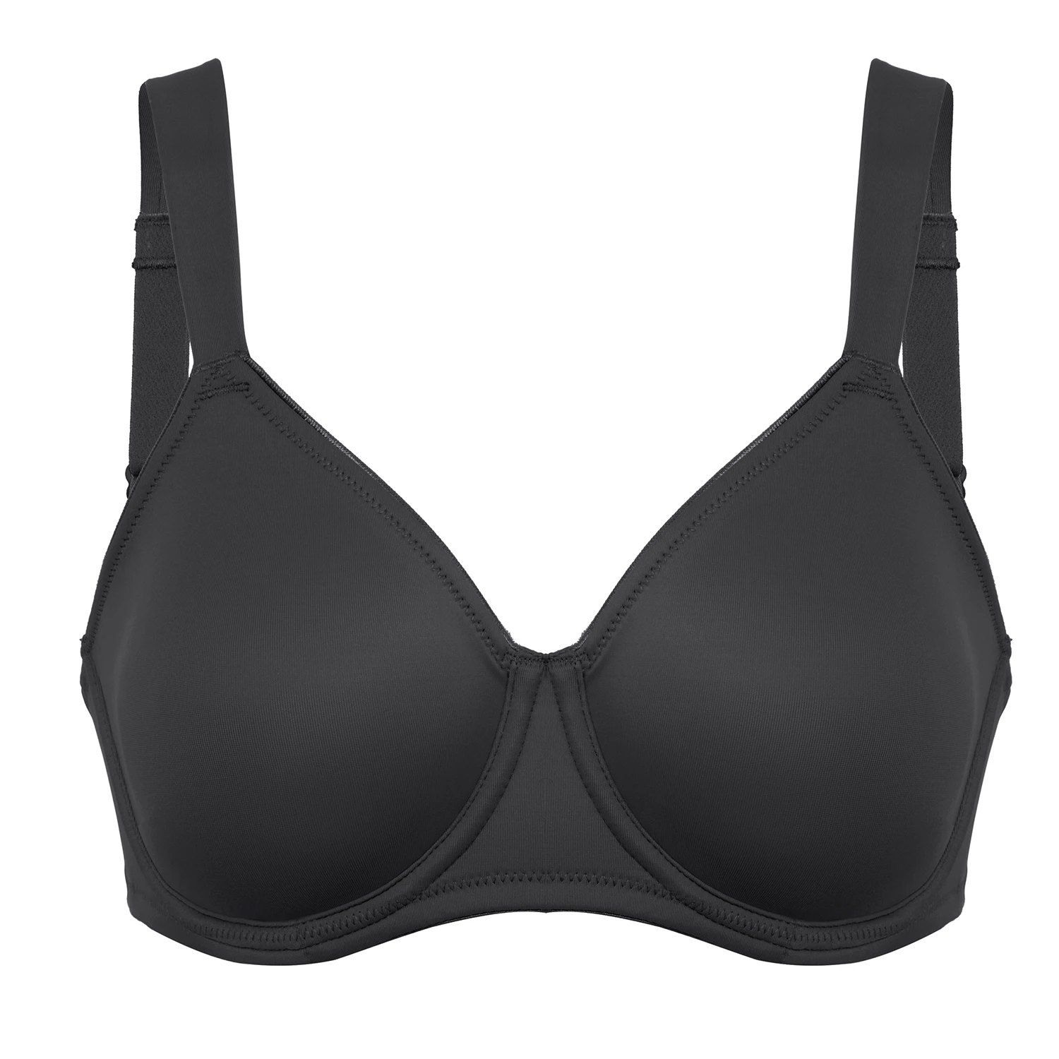 Women's Smooth Full Coverage Minimizer Bra Plus Size Underwire Non Padded Support T-shirt Bras Seamless Underwear