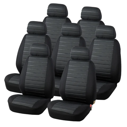 Чехлы для автомобильных сидений AUTOYOUTH из полиэстера, универсальные накидки на сиденья, совместимы с салонами автомобиля Honda, Nissan X-Trail, 7 шт.