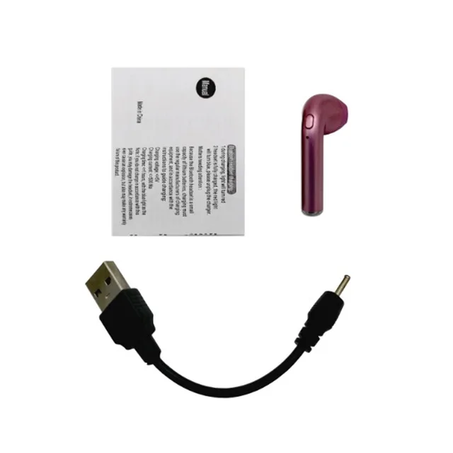 1 pink Oneplus In, наушники для ушной раковины, Bluetooth,, I7s, стерео наушники, микрофон, беспроводные наушники для всех смартфонов - Цвет: 1 pink