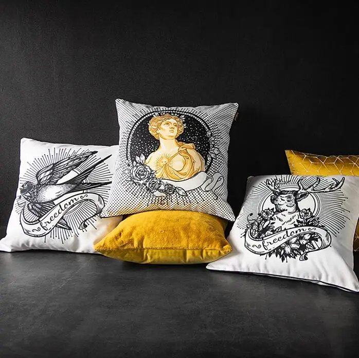 

Европейская Мария наволочка из шенилла чехол толстый наволочка осень домашняя декоративная подушка чехол для диванных подушек, наволочки ...