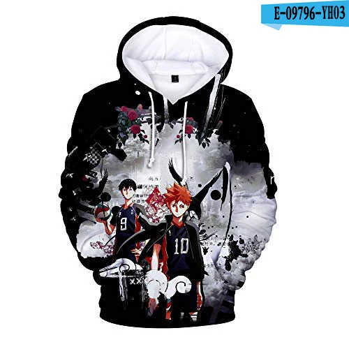 

Anime Hoodie Haikyuu!! Sweatshirts Men Women Kids Autumn Fashion Hip Hop Hoodies Haikyuu Casual Boys Girls Sweatshirt Clothing