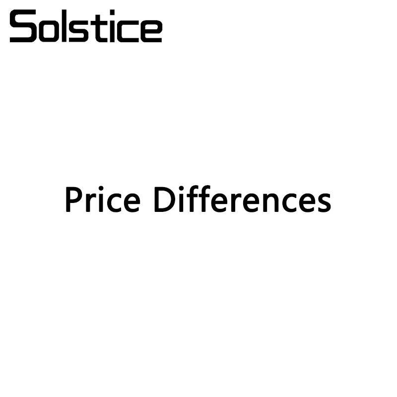 

Solstice special link to make up the difference