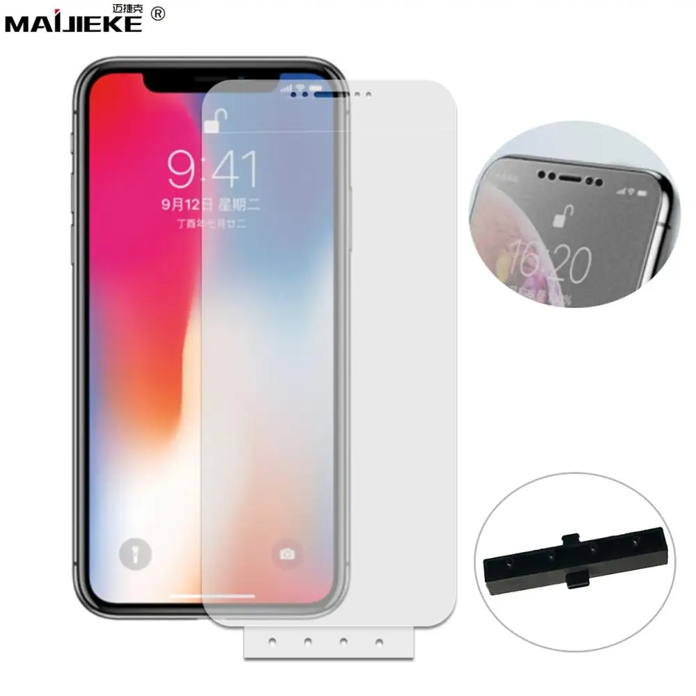9D матовая полностью Гидрогелевая пленка для iPhone 7 8 Plus 7P 8 P Защитная пленка для экрана для iPhone 11 Pro X XR XS Max мягкая пленка для игры