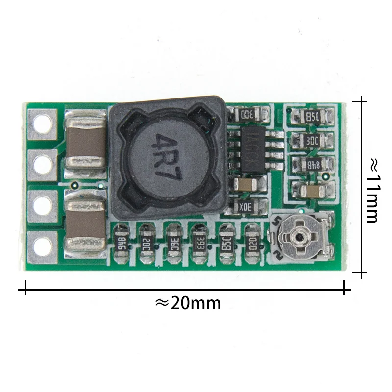 Mini DC 12 24V To 5V 3A понижающий модуль питания преобразователь напряжения регулируемый
