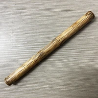 ylj hero wood fountain pen natural bamboo iridium fine 0 5mm beautiful ink pen with pen bag for gift office business school