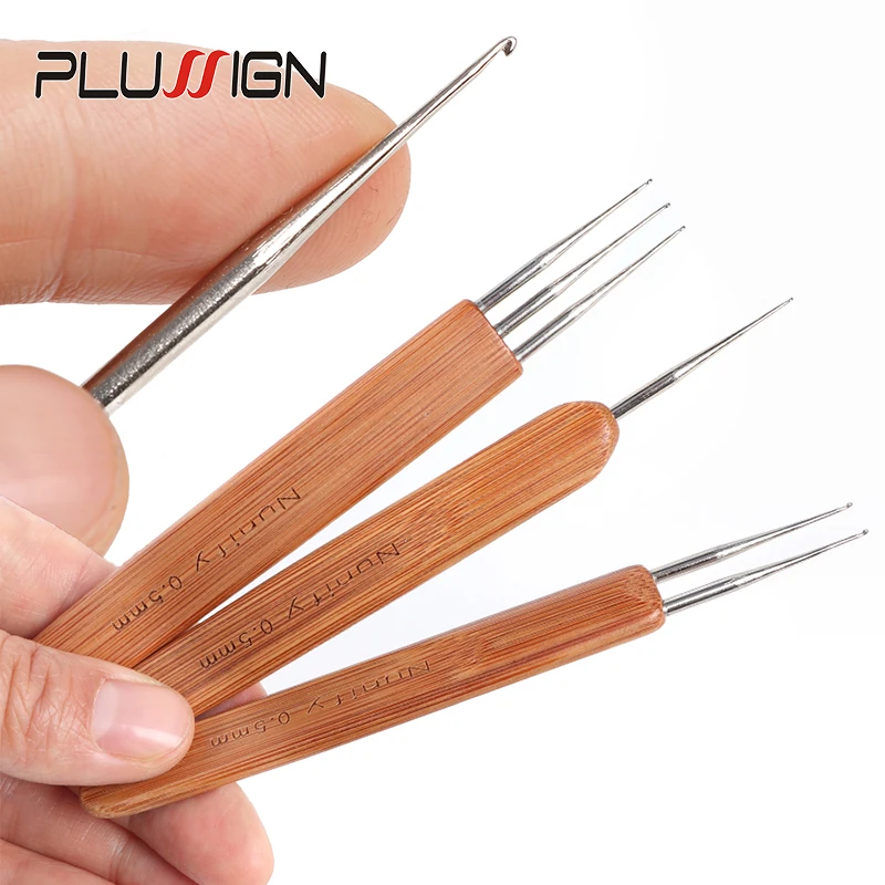 Вязальные спицы Plussign для волос игла дредов инструмент плетения Лидер продаж