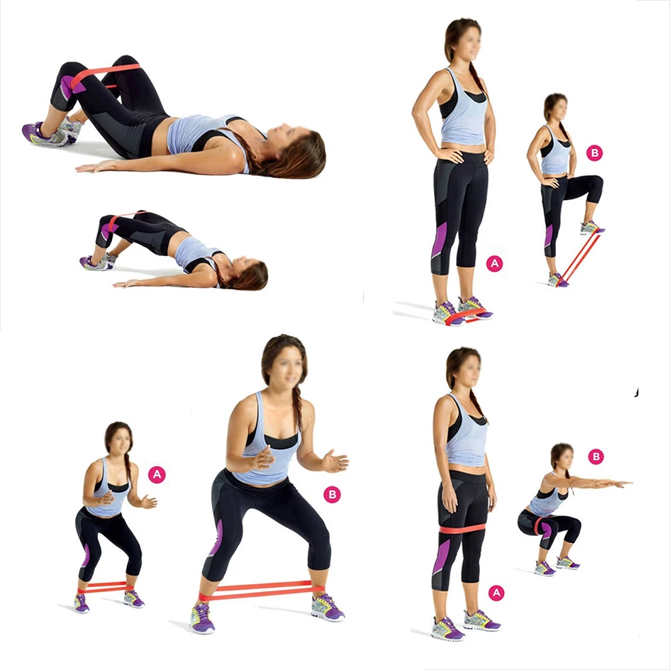 Фитнес уплотнительное кольцо для тренировок сопротивление латексу с кольцом la li