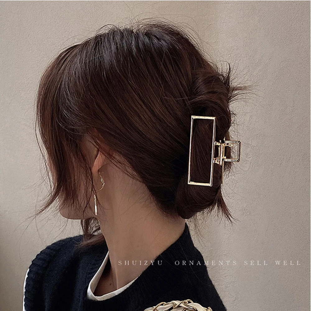 Женские металлические когти для волос аксессуары шикарные заколки женские