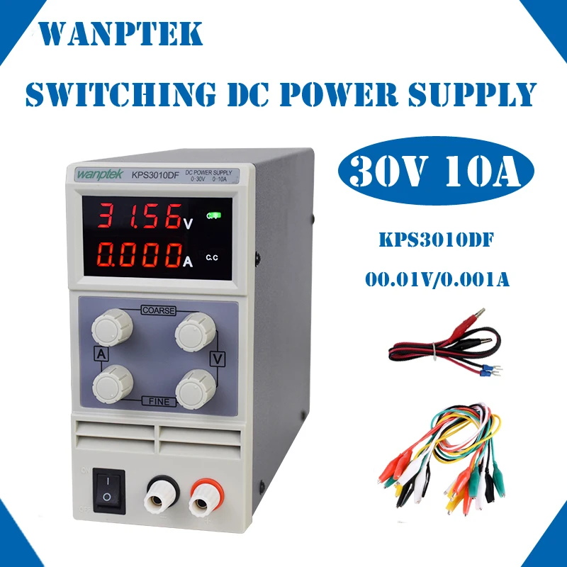 KPS3010DF 0 30 в/0 10 А 110 230 В 01 в/а ЕС светодиодный цифровой Регулируемый переключатель