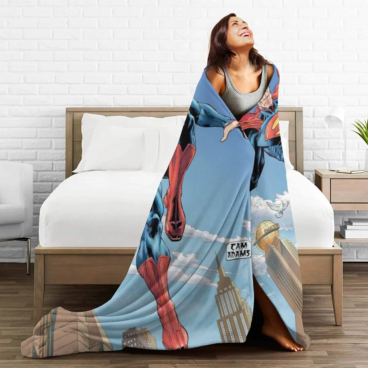

3D Printed Blanket Draco Malfoy Collage Flange Blanket Bed Throw Soft Cartoon Printed Bedspread Bedspread Sofa Gift B0017