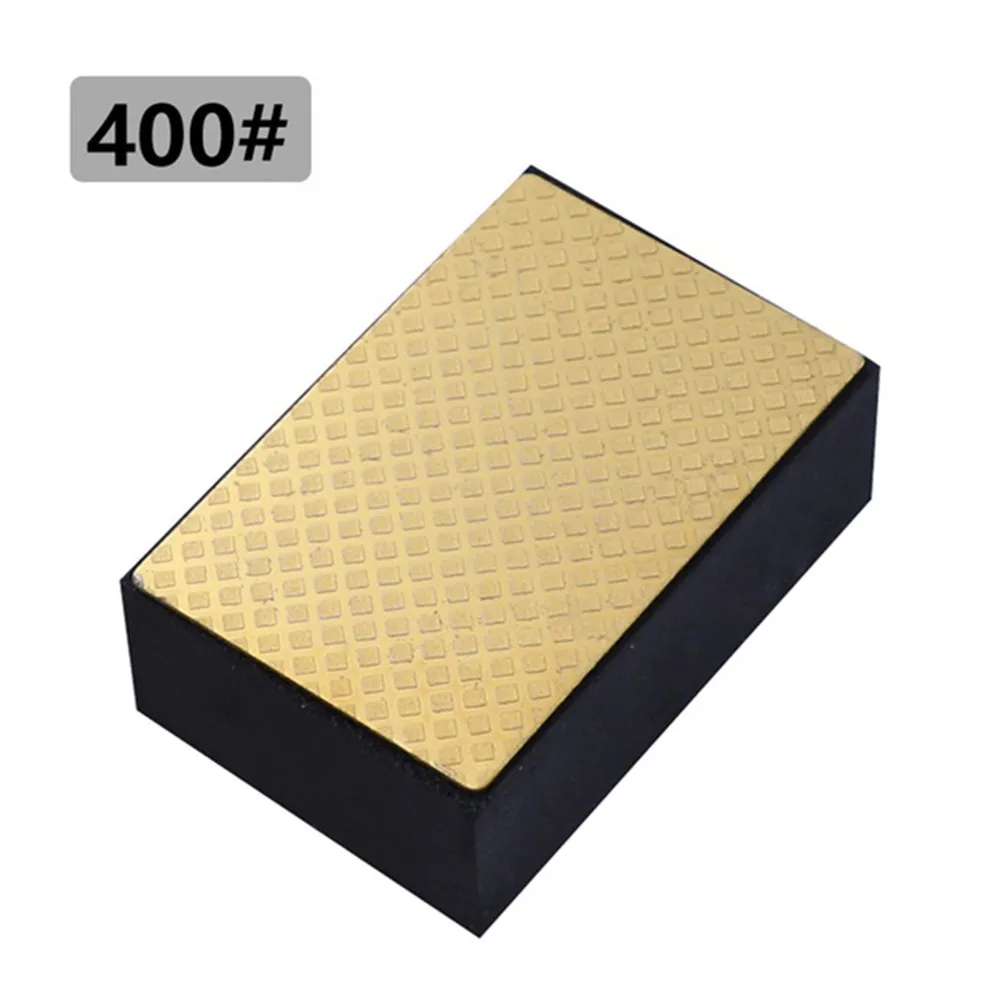 

60/100/200/400 Grits Diamond Sponge Polishing Grinding Block Glass Granite Diamond Polishing Hand Pads Block Tile Trimming Tool