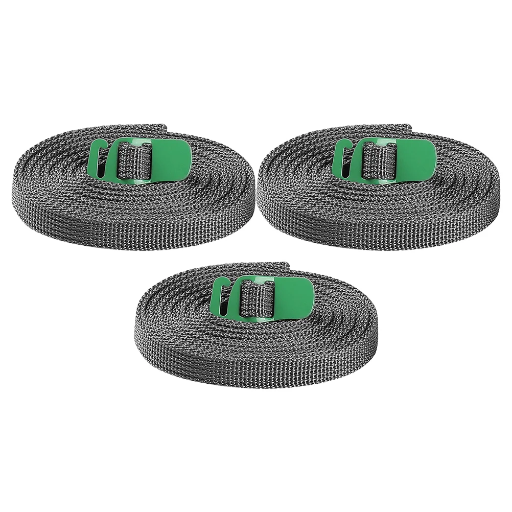 

3pcs Luggage Fixed Belts Portable Camping Luggage Binding Belts (Random Color)