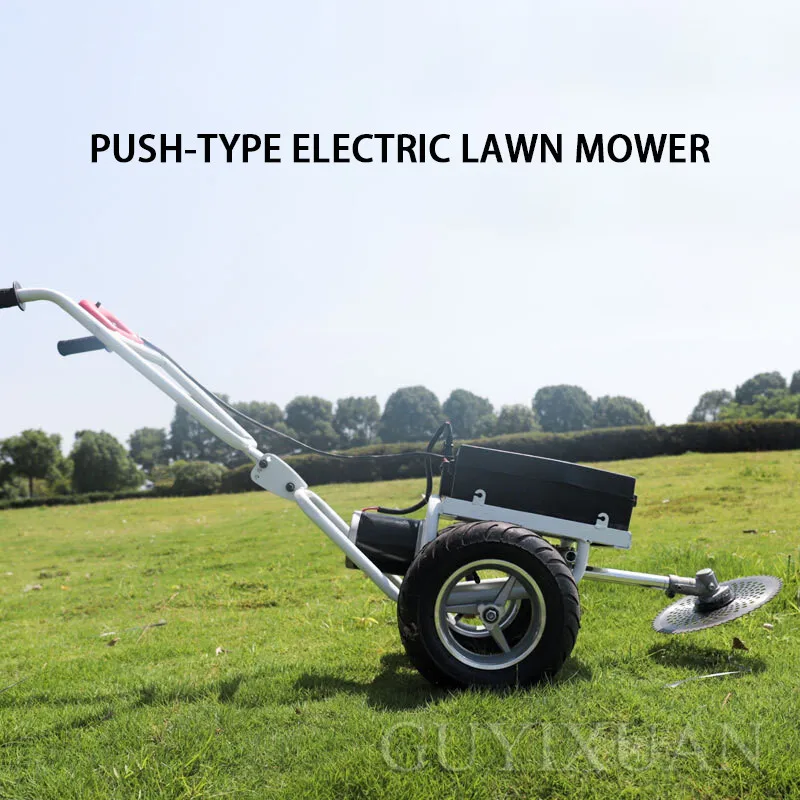 Электрическая газонокосилка перезаряжаемый пушер 48 В небольшая Бытовая |