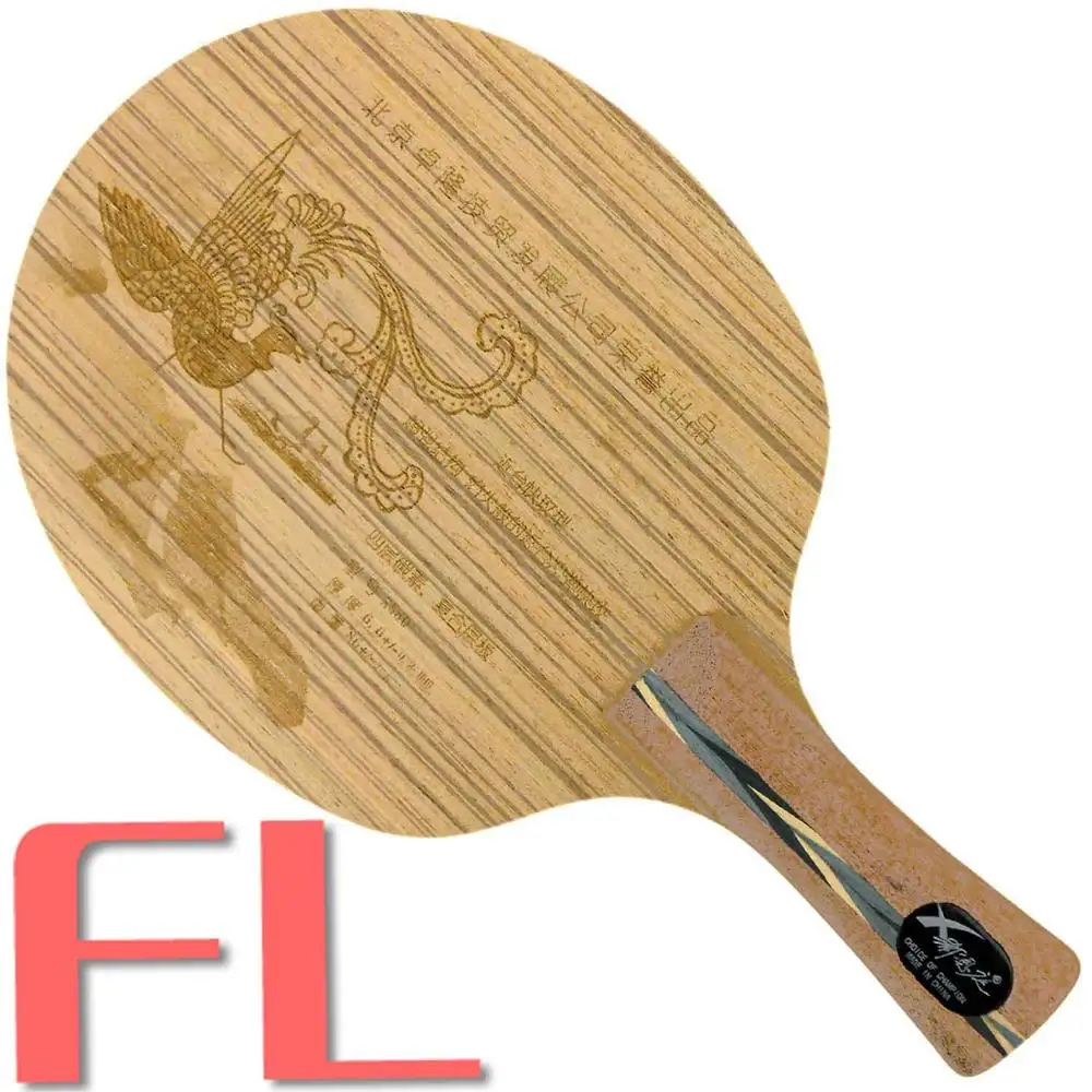 FL long handle Xi EnTing XNT X580 Феникс Быстрая атака настольный теннис лезвие для ракетки для пинг-понга - Цвет: FL long handle