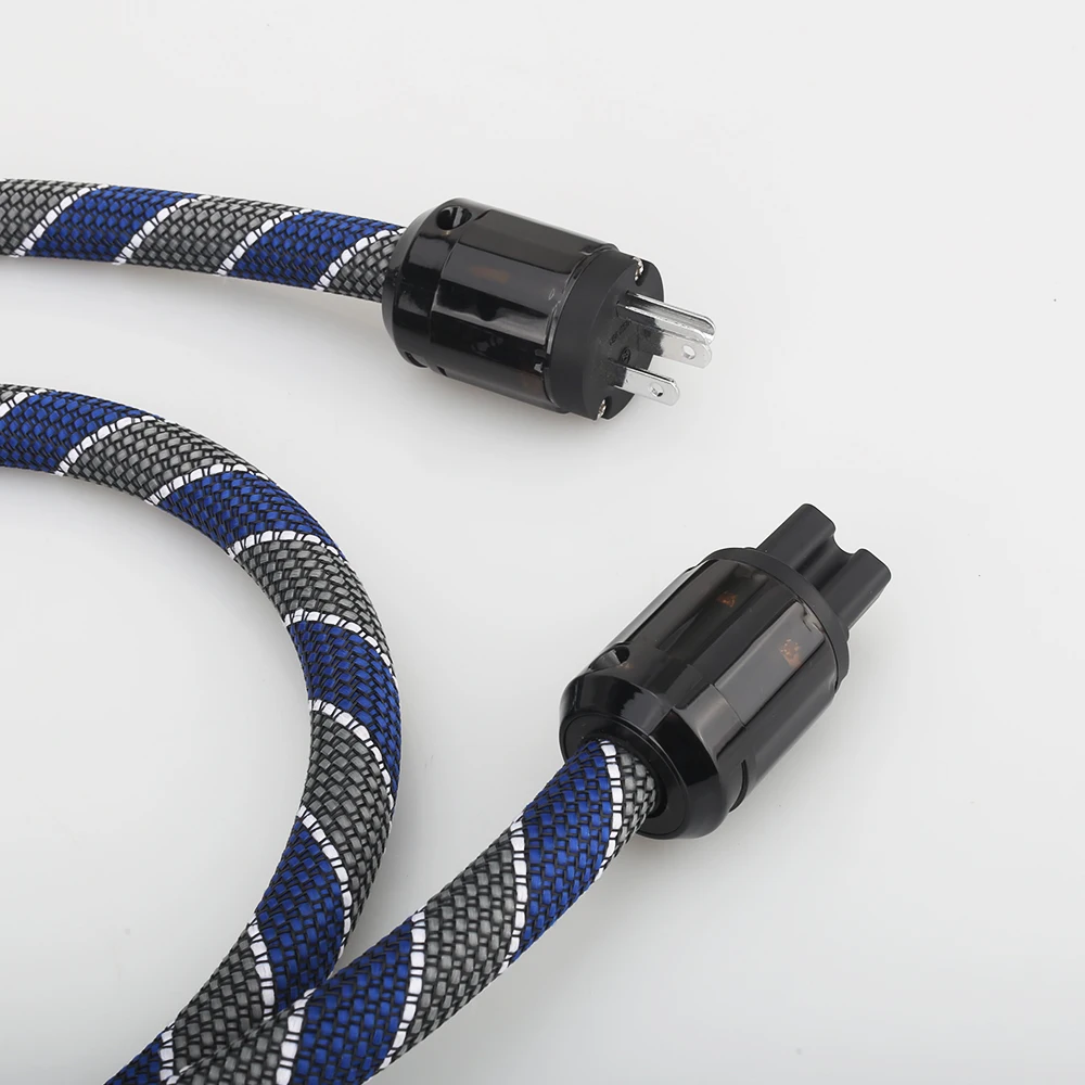 Аудиокраст P101+DW34 HI-End US сетевой кабель с 3-х контактной вилкой для аудиофильских CD-плееров, ламповых усилителей и наушников.