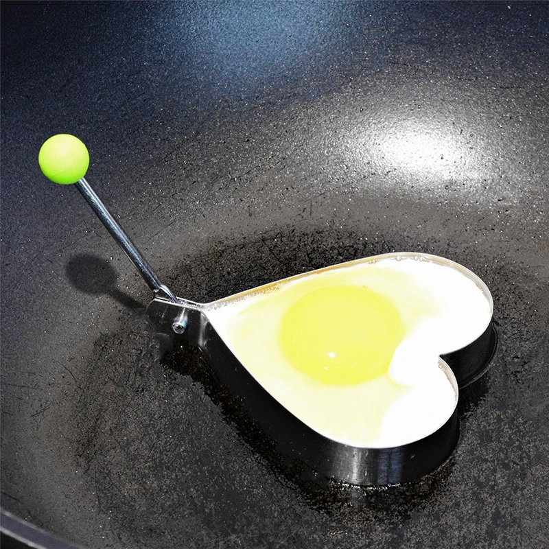

Stainless Steel 5Style Fried Egg Pancake Shaper Omelette Mold Mould Frying Egg Cooking Tools Kitchen Accessories Gadget Rings