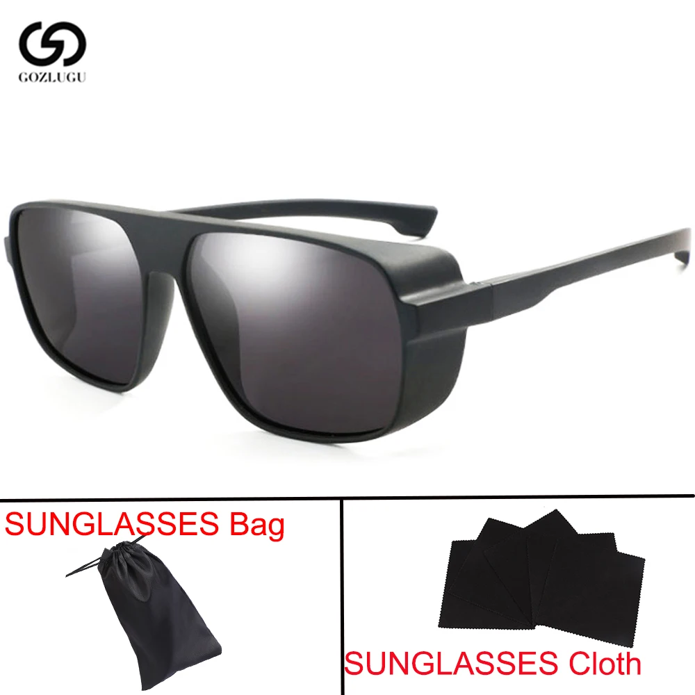 2019 GOZLUGU солнцезащитные очки мужские классические для вождения ретро брендовые