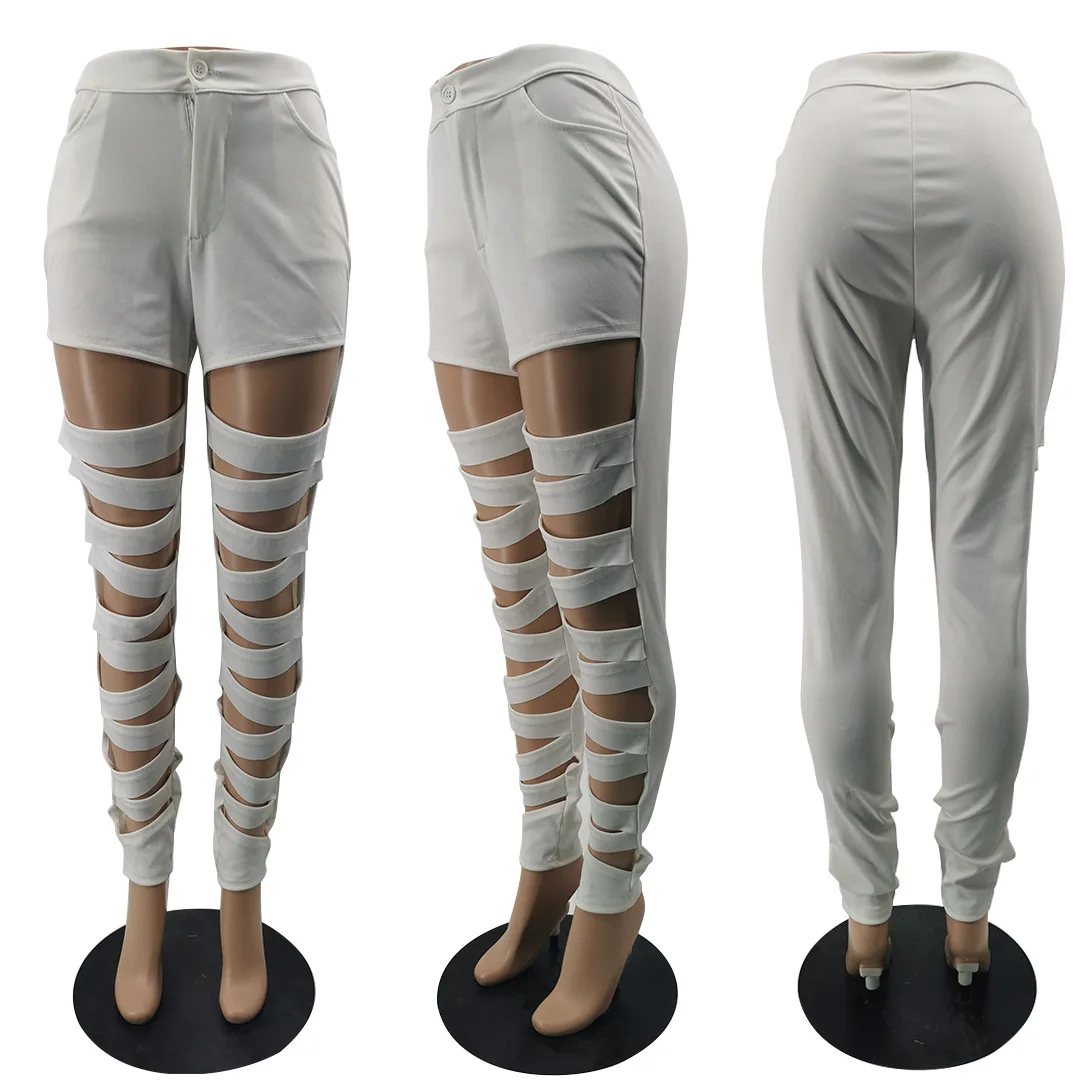 

Women Pant Cloth Sexy Trousers Hollow Out