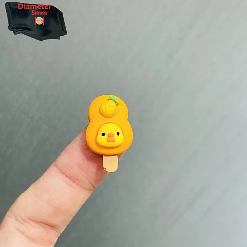 5PCS Resin Children Favorite Food Fridge Magnetic Sticker Carrot Pineapple Strawberry Ice Cream Refrigerator Magnets Souvenir - купить по