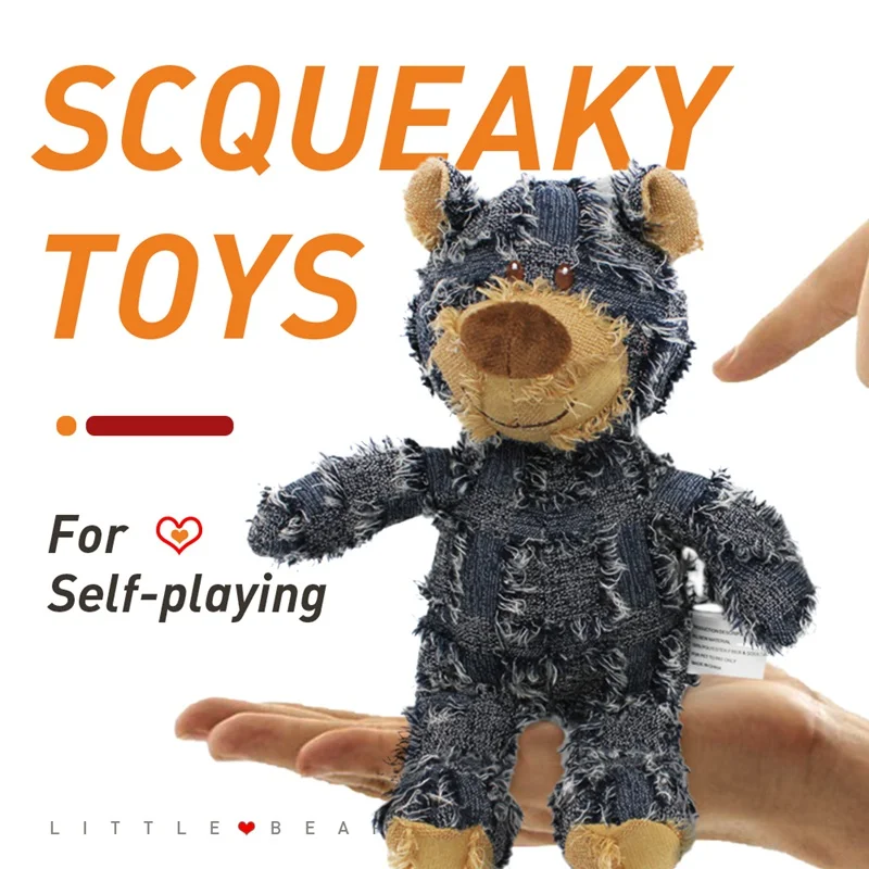 

5Pcs Squeaky Dog Chew Toys for Small Large Dogs Bite Resistant Puppy Toy Squeaker Dog Toys Pets Products New*