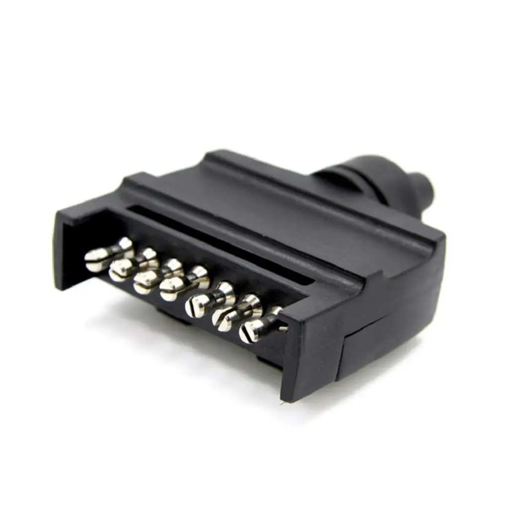 12 В 7 контактов плоский прицеп светильник штепсельная вилка фургон грузовик RV