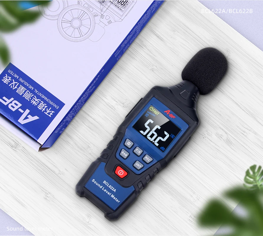 A-BF Высокоточный шумомер детектор децибелей Инструмент с цветным экраном тестер профессионального уровня звука.